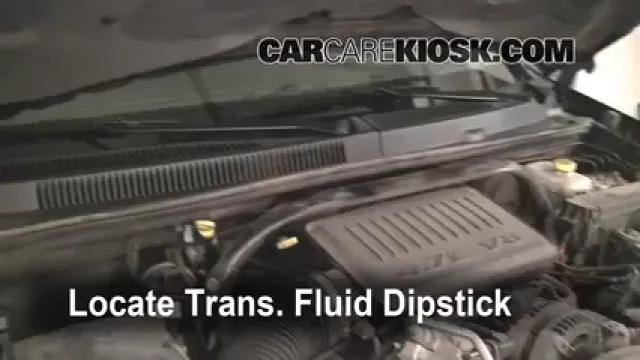 2005 Jeep Grand Cherokee Limited 4.7L V8 Transmission Fluid Check Fluid Level